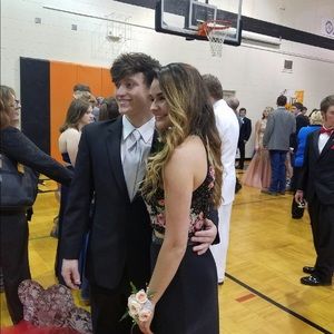 Size 8 Sherri Hill 2-piece prom dress